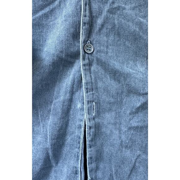 Vintage Windswept Whistler Blackcomb Button Down Shirt Size XL Men’s Green - Picture 8 of 8